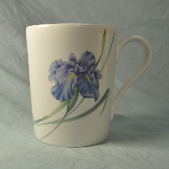 FOUR 12 oz Christopher Stuart Iris mug (w816) - Picture 12 of 13